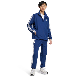 Homme Tracksuits - adidas 3-Stripes Woven Tracksuits - Dark Blue-Dark Blue