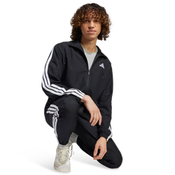 Homme Tracksuits - adidas 3-Stripes Woven Tracksuits - Black-Black