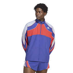 Herren Jackets - adidas Adizero Archive Jacket - Dual Indigo-Semi Lucid Red