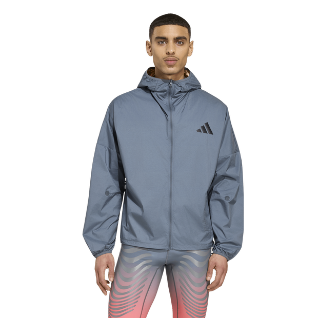 Adidas Adizero Blaze Jacket Uomo - Giacche Nero - Taglia L - Nylon