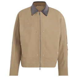 Herren Jackets - adidas Premium Essentials Bomber Jacket - Khaki Six-Khaki Six