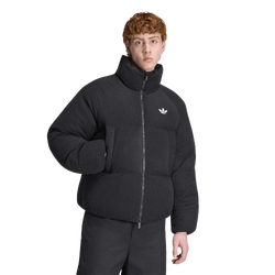 Uomo Jackets - adidas Corduroy Puffer Jacket - Black-Black