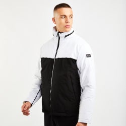 Men Jackets - Champion Logo - Black-White