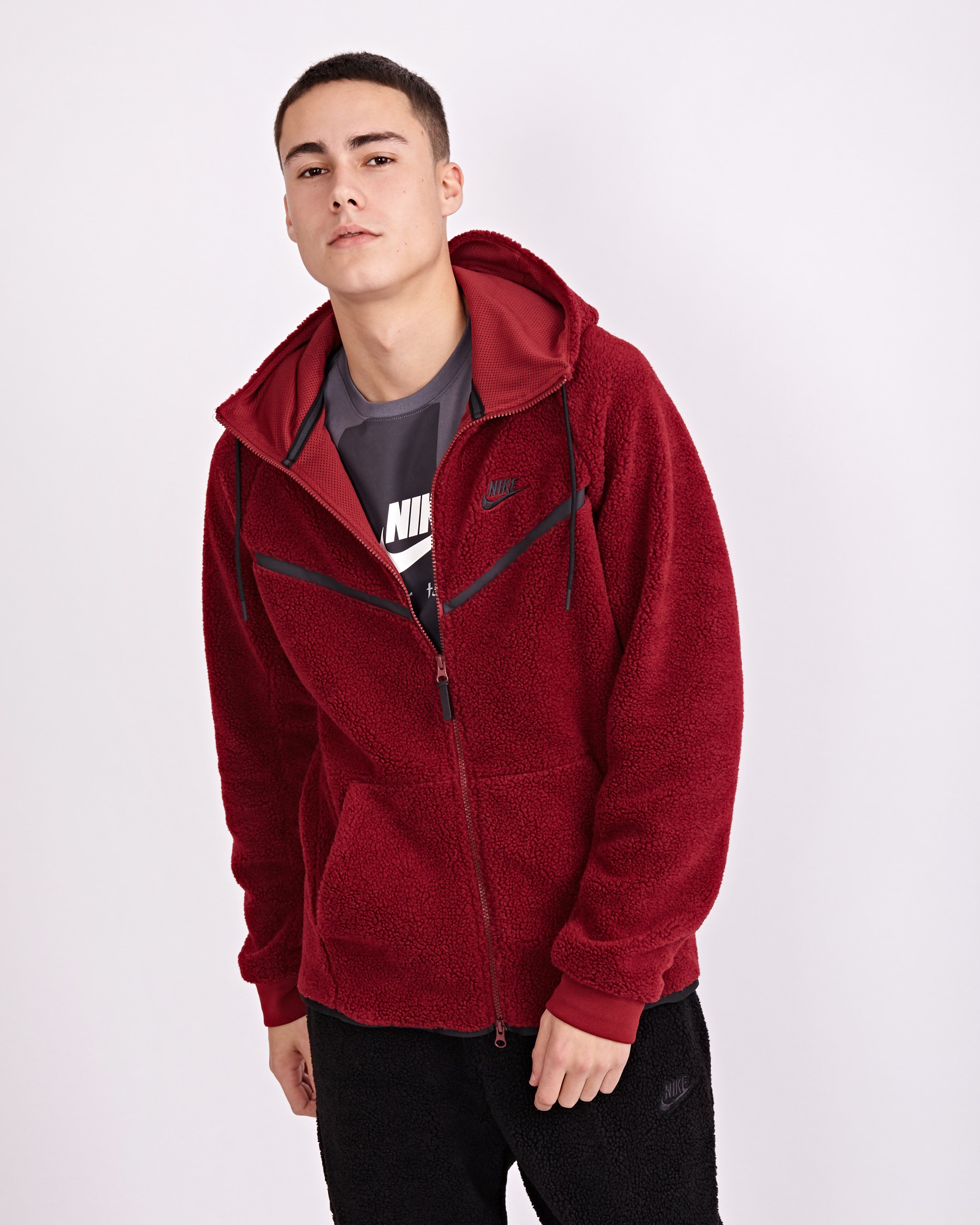 nike tech sherpa hoodie