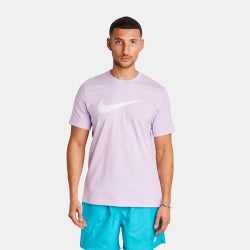 Men T-Shirts - Nike Swoosh - Violet Mist-Violet Mist