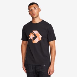 Homme T-Shirts - Converse Star Chevron - Converse Black-Converse Black