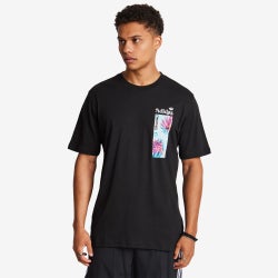 Heren T-Shirts - adidas Graphic - Black-Black