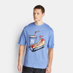 Herren T-Shirts - New Era MLB New York Yankees - Blue-Blue