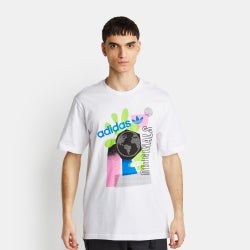 Men T-Shirts - adidas Planet Earth - White-White