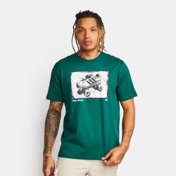 Homme T-Shirts - adidas Graphic - Collegiate Green-Collegiate Green