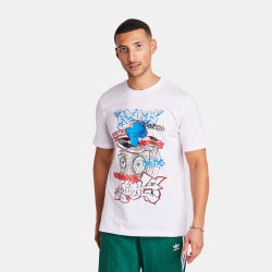Herren T-Shirts - adidas Graphic - White-White