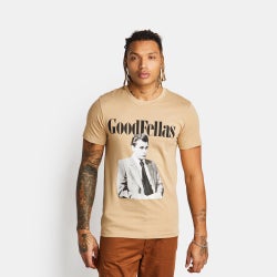 Men T-Shirts - MERCHCODE Goodfellas - Union Beige-Union Beige