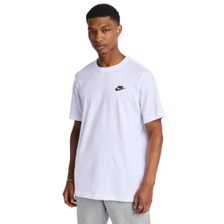 Hombre T-Shirts - Nike Club - White-Black