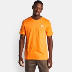 Homme T-Shirts - Nike Club - Bright Mandarin-Bright Mandarin