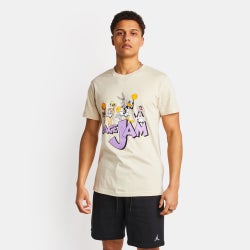 Herren T-Shirts - MERCHCODE Space Jam - Sand-Sand