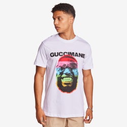 Herren T-Shirts - MERCHCODE Gucci Mane - White-White-Black