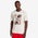 adidas Graphics - Men T-Shirts Wonder White-Wonder White-Brown