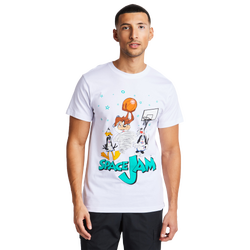 Herren T-Shirts - MERCHCODE Space Jam - White-White