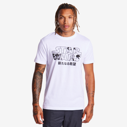 Herren T-Shirts - MERCHCODE Star Wars - White-White