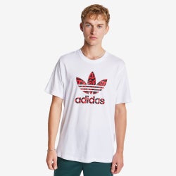 Hombre T-Shirts - adidas Graphics - White-White-White