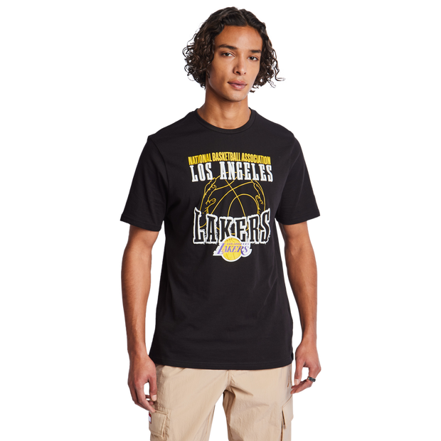 New Era NBA Men T-Shirts - Black - Size M