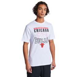 Men T-Shirts - New Era Nba Chicago Bulls - White-White-White