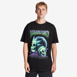 Herren T-Shirts - MERCHCODE Rick & Morty - Black-Black