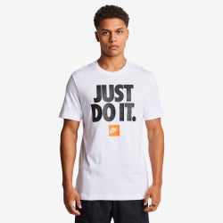 Men T-Shirts - Nike Jdi - White-White