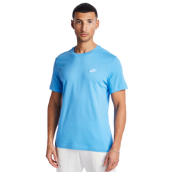 Herren T-Shirts - Nike Club - University Blue-University Blue