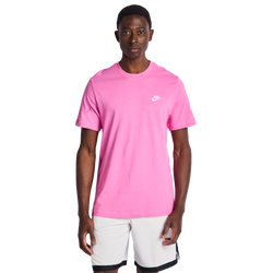 Men T-Shirts - Nike Club - Playful Pink-Playful Pink