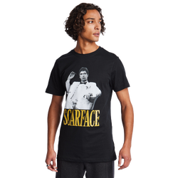 Men T-Shirts - MERCHCODE Scarface - Black-Black