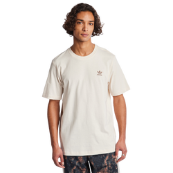 Men T-Shirts - adidas Essential - White-Brown