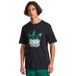 Hombre T-Shirts - adidas Graphics - Black-Green