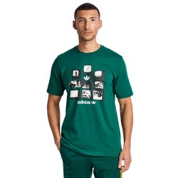 Men T-Shirts - adidas Graphics - Collegiate Green-Collegiate Green