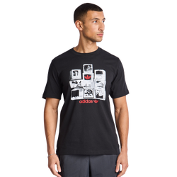 Men T-Shirts - adidas Graphics - Black-Black