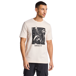 Men T-Shirts - adidas Graphics - Wonder White-Wonder White