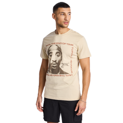 Men T-Shirts - MERCHCODE 2Pac - Sand-Sand