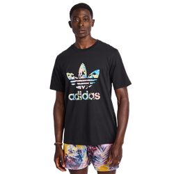 Homme T-Shirts - adidas Graphics - Black-Multi-Black