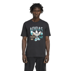 Herren T-Shirts - adidas Graphics - Black-Black-Black