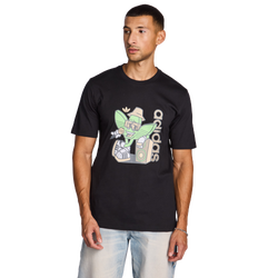 Men T-Shirts - adidas Graphics - Black-Green-Black