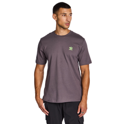 Men T-Shirts - adidas Essentials - Grey-Green-Grey