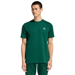 Heren T-Shirts - adidas Essentials - Collegiate Green-Collegiate Green-Collegiate Green