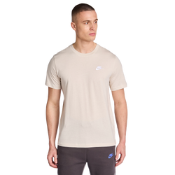 Men T-Shirts - Nike Club - Lt Orewood Brn-Lt Orewood Brn