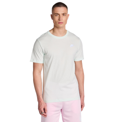 Men T-Shirts - Nike Club - Barely Green-Barely Green