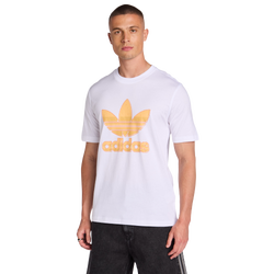 Hombre T-Shirts - adidas Graphics - White-Yellow-Yellow