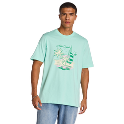 Men T-Shirts - adidas Graphics - Green-Multi