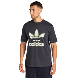 Hombre T-Shirts - adidas Graphics - Grey-Beigetan