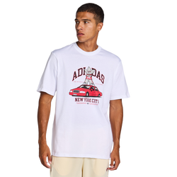 Hombre T-Shirts - adidas Nyc Taxi Gfx - White-White