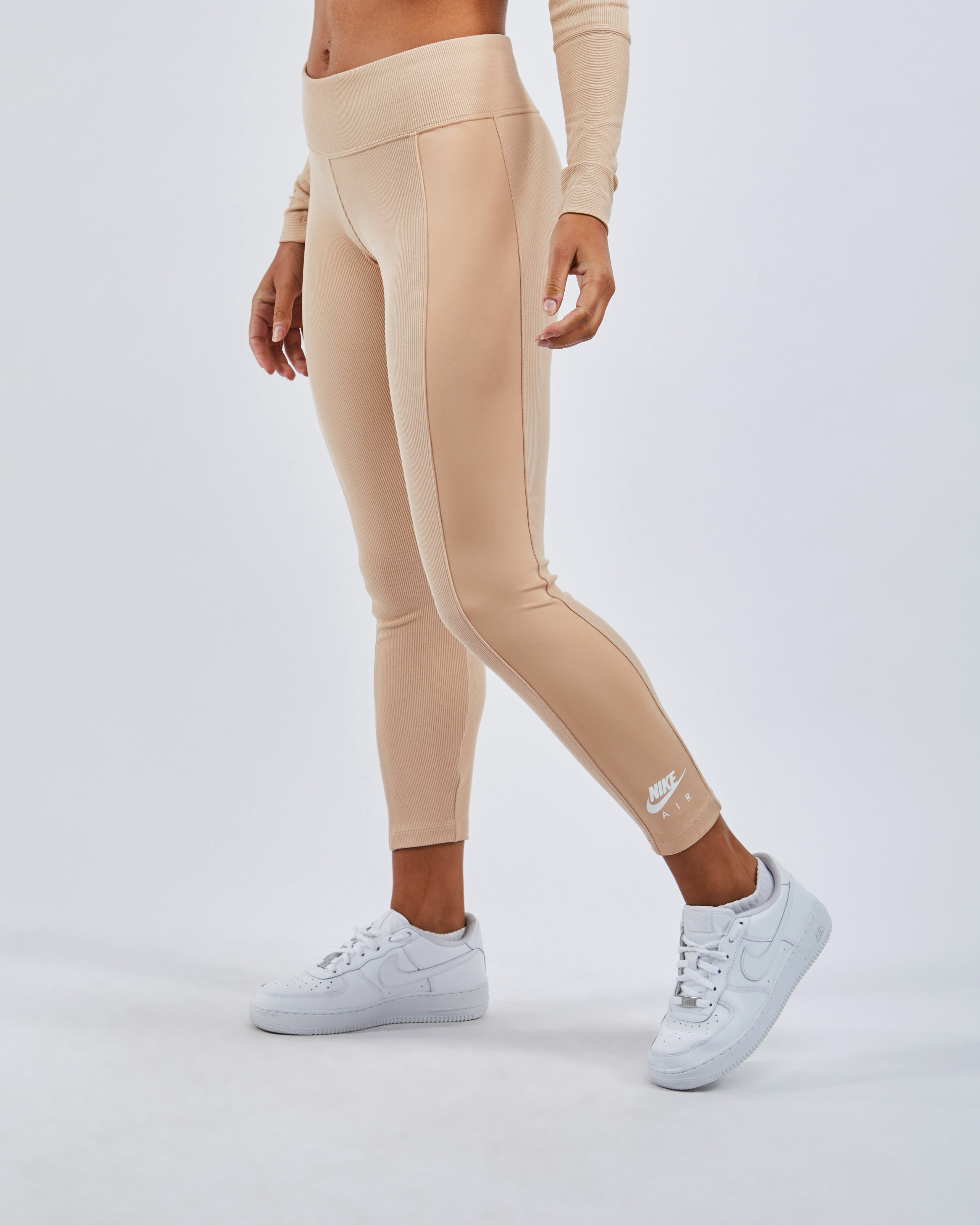 nike air beige leggings