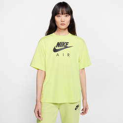 Women T-Shirts - Nike Air - Limelight-Limelight